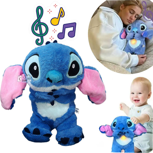 Stitch Peluche De Apego Con Sonido